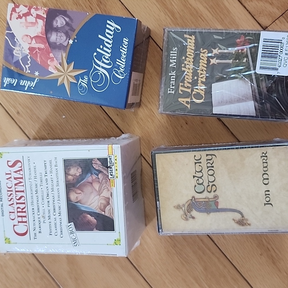 NWT 4 Cassette Sets John Tesh New Holiday Collection